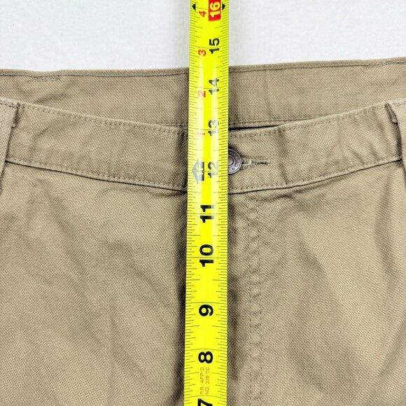 Wrangler Men's Heritage Low Stretch Relaxed Tan Carpenter Pants Size 38x32 NWT - Picture 9 of 11